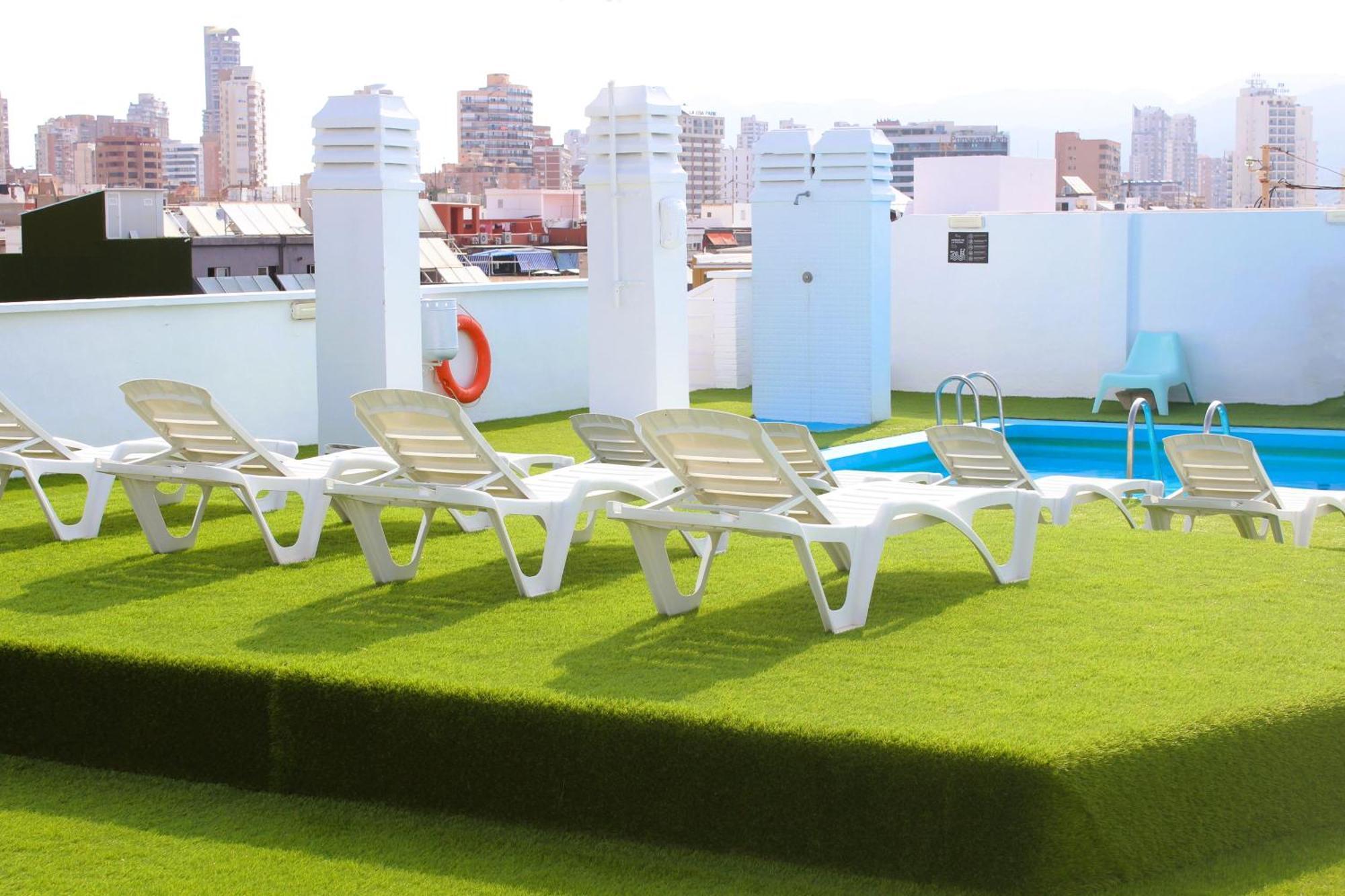 Отель Fleming Playa Poniente Бенидорм Экстерьер фото